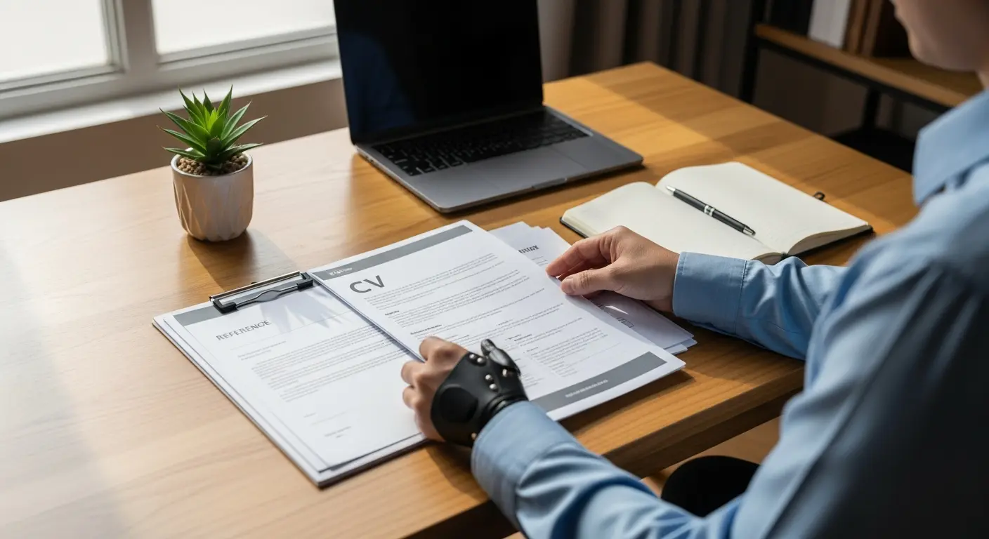 CV osoby niepełnosprawnej